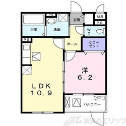 ヴィリダーリウム　上山手の物件間取画像